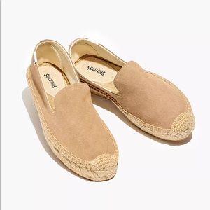 New Soludos® Platform Espadrille Smoking Slippers in Suede
